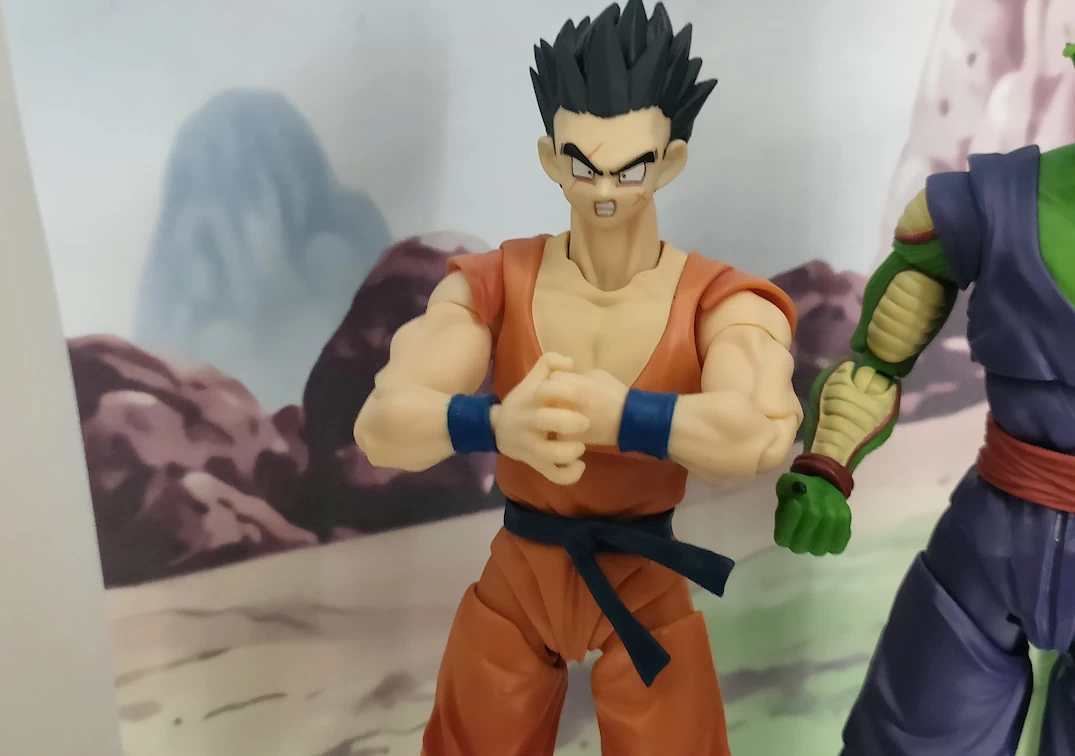 Foto posando del SHF de Yamcha 'Earth's foremost fighter' 2024 en los Cell Games