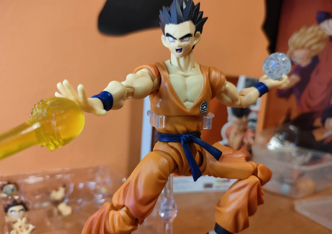 Foto posando del SHF de Yamcha 'Earth's foremost fighter' 2024