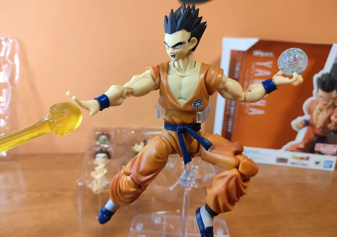 Foto posando del SHF de Yamcha 'Earth's foremost fighter' 2024