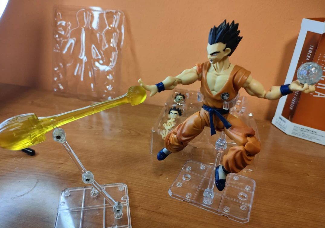 Foto posando del SHF de Yamcha 'Earth's foremost fighter' 2024