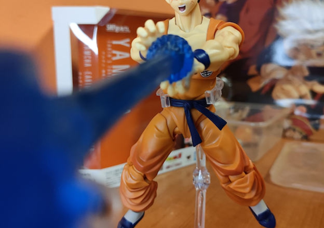 Foto posando del SHF de Yamcha 'Earth's foremost fighter' 2024