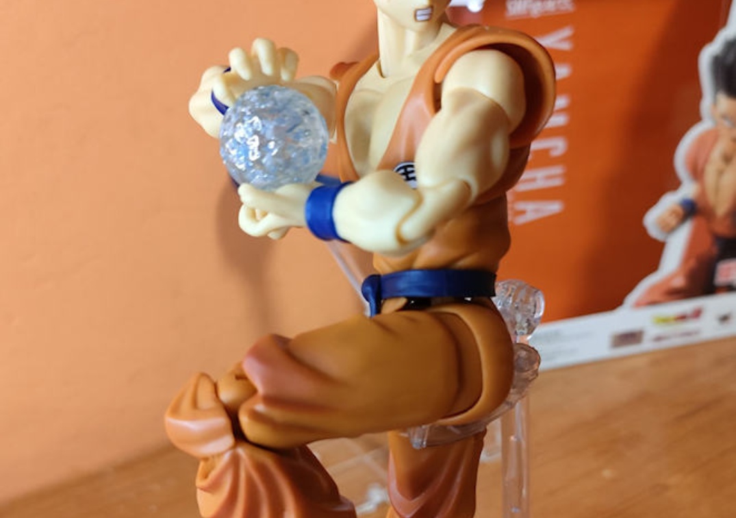 Foto posando del SHF de Yamcha 'Earth's foremost fighter' 2024