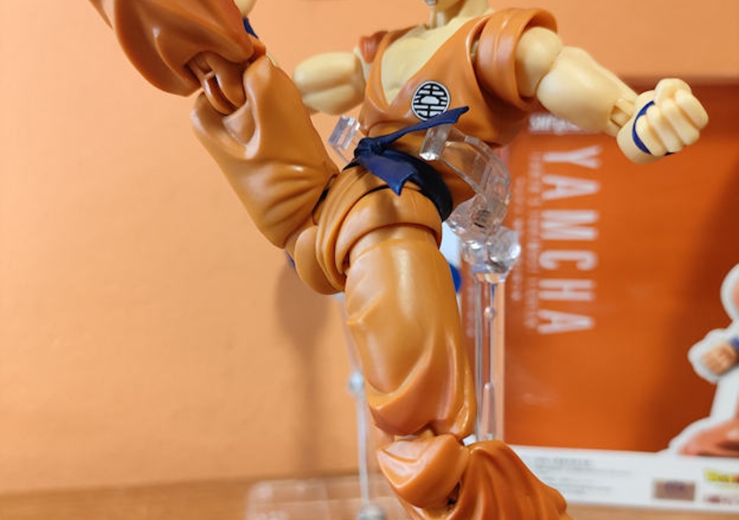 Foto posando del SHF de Yamcha 'Earth's foremost fighter' 2024