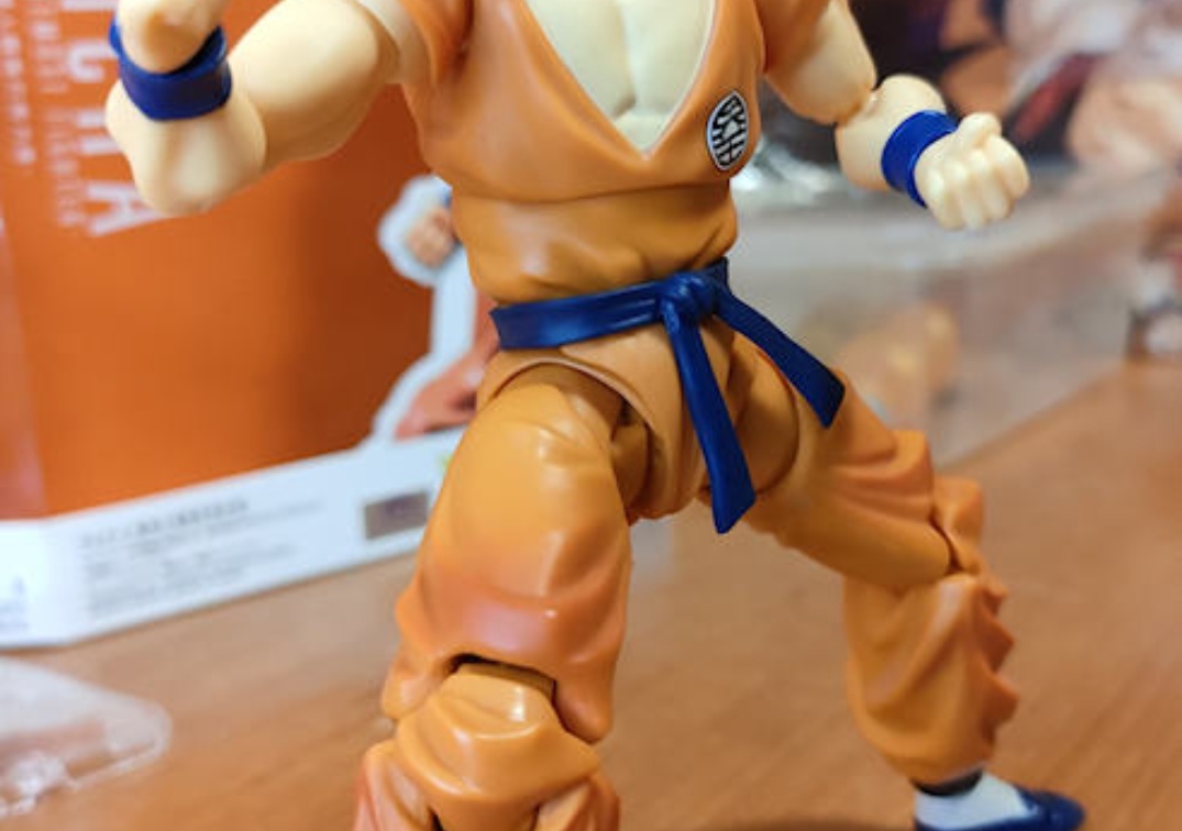 Foto posando del SHF de Yamcha 'Earth's foremost fighter' 2024