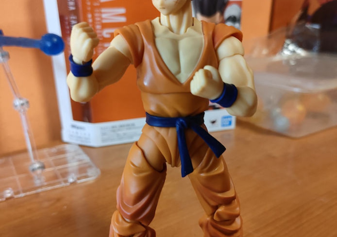 Foto posando del SHF de Yamcha 'Earth's foremost fighter' 2024