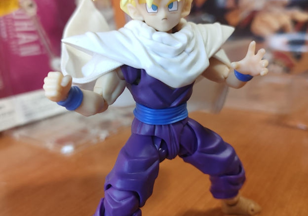 Foto posando del SHF de SSJ Gohan 'The fighter who surpassed Goku' 2024