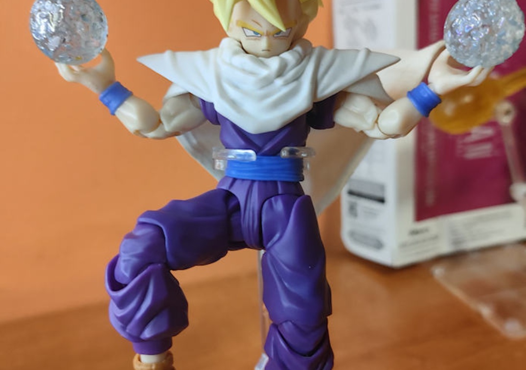Foto posando del SHF de SSJ Gohan 'The fighter who surpassed Goku' 2024