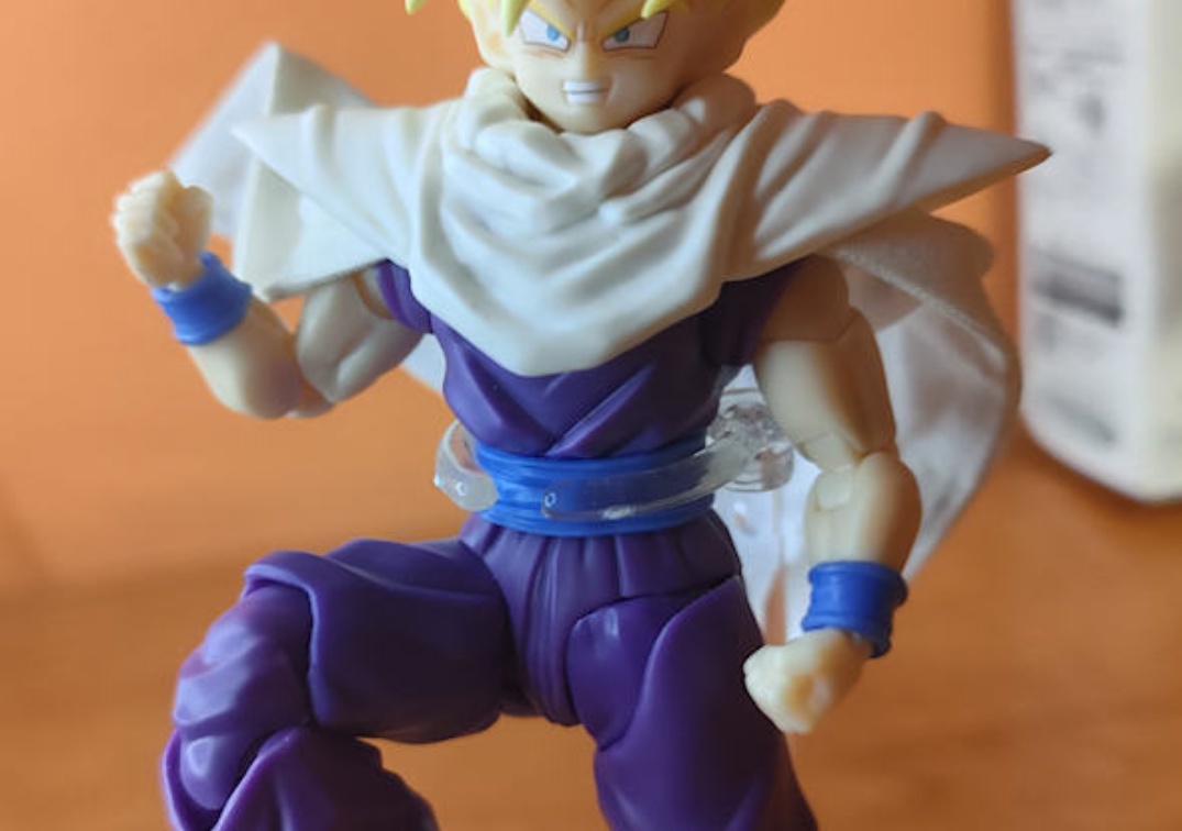 Foto posando del SHF de SSJ Gohan 'The fighter who surpassed Goku' 2024