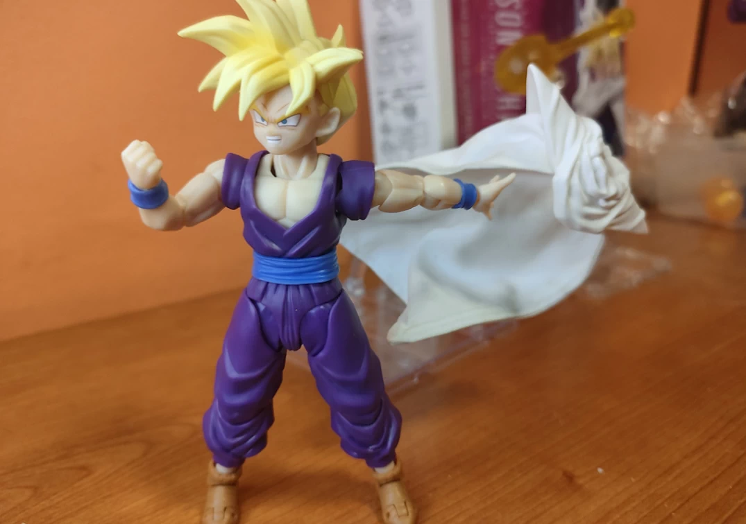 Foto posando del SHF de SSJ Gohan 'The fighter who surpassed Goku' 2024