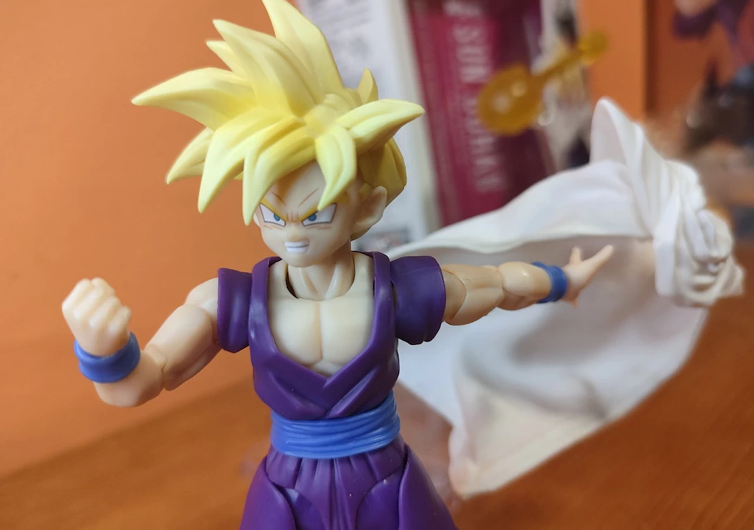 Foto posando del SHF de SSJ Gohan 'The fighter who surpassed Goku' 2024