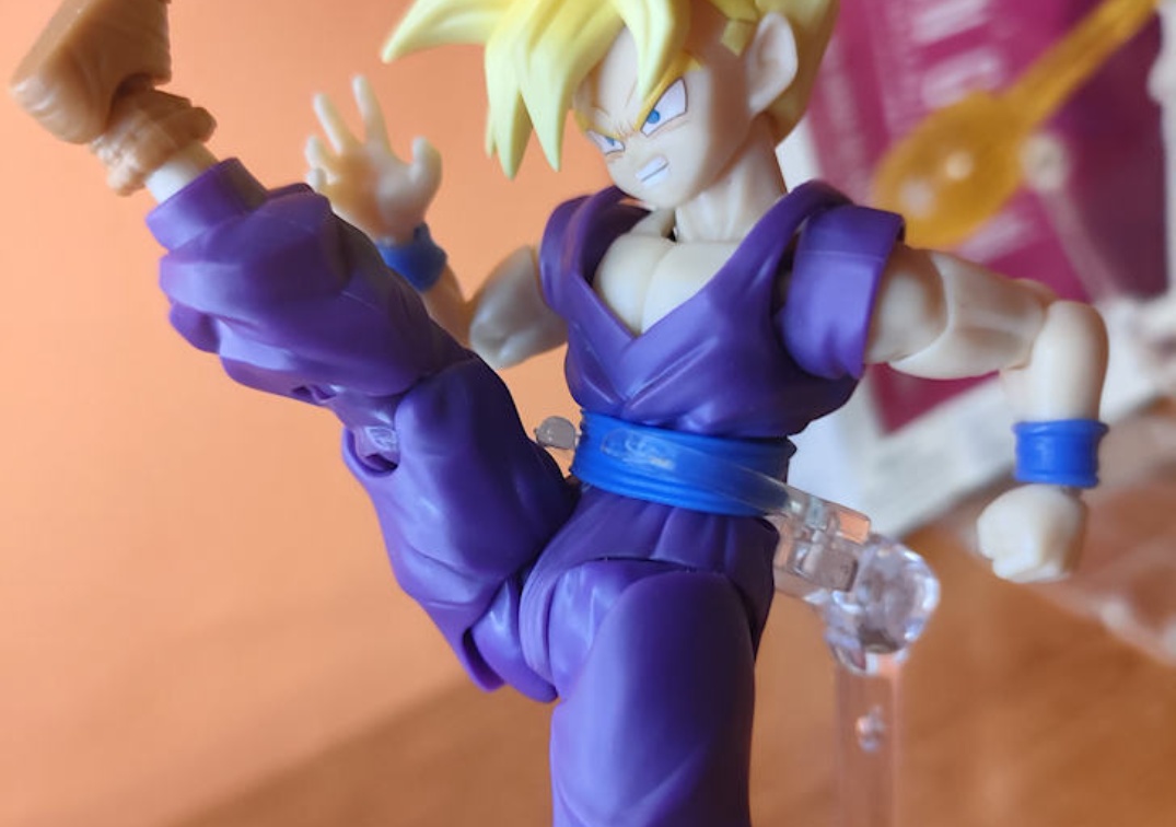 Foto posando del SHF de SSJ Gohan 'The fighter who surpassed Goku' 2024