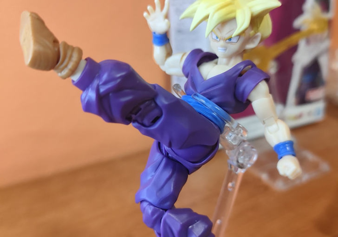 Foto posando del SHF de SSJ Gohan 'The fighter who surpassed Goku' 2024