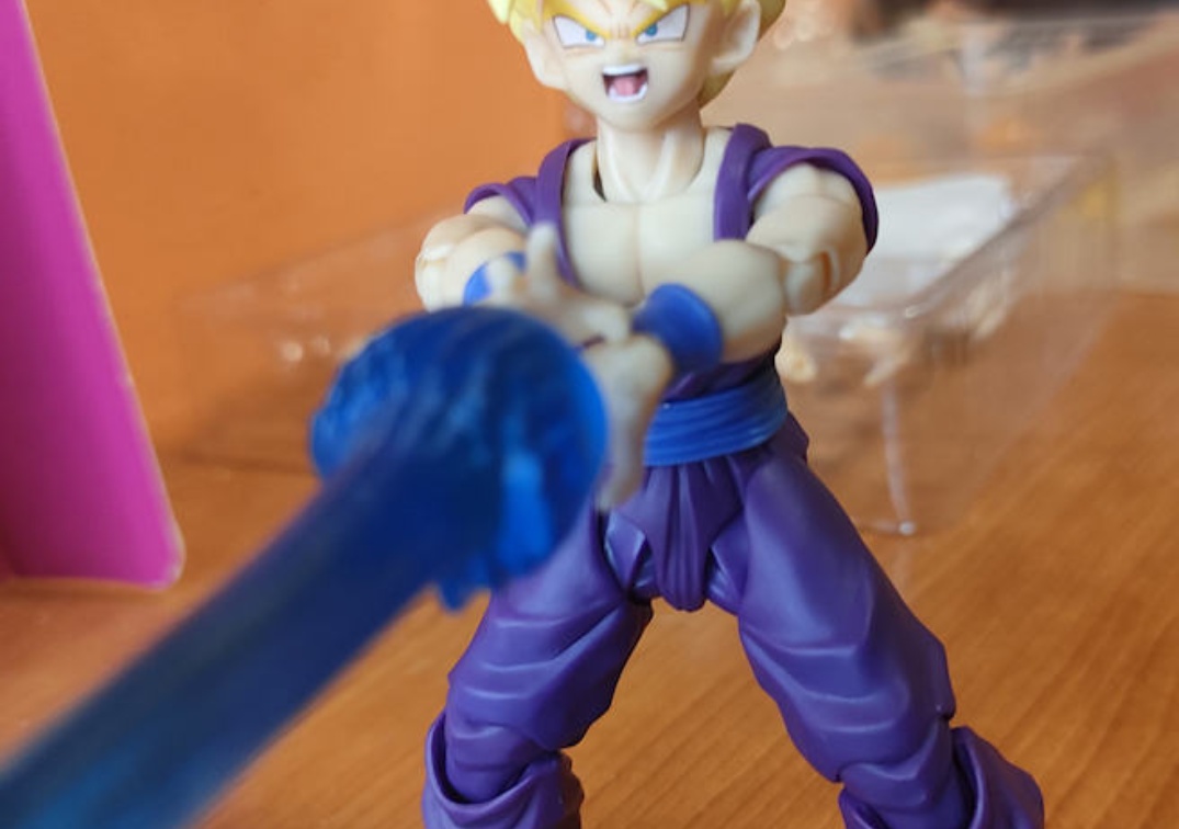 Foto posando del SHF de SSJ Gohan 'The fighter who surpassed Goku' 2024