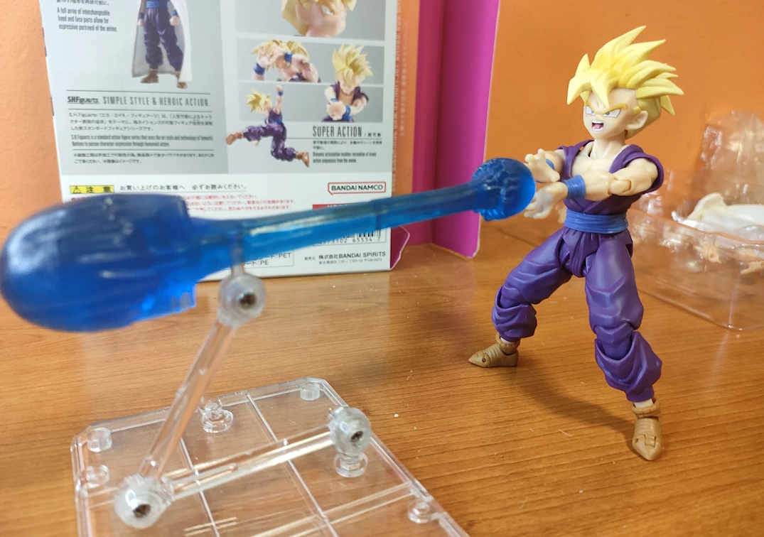 Foto posando del SHF de SSJ Gohan 'The fighter who surpassed Goku' 2024