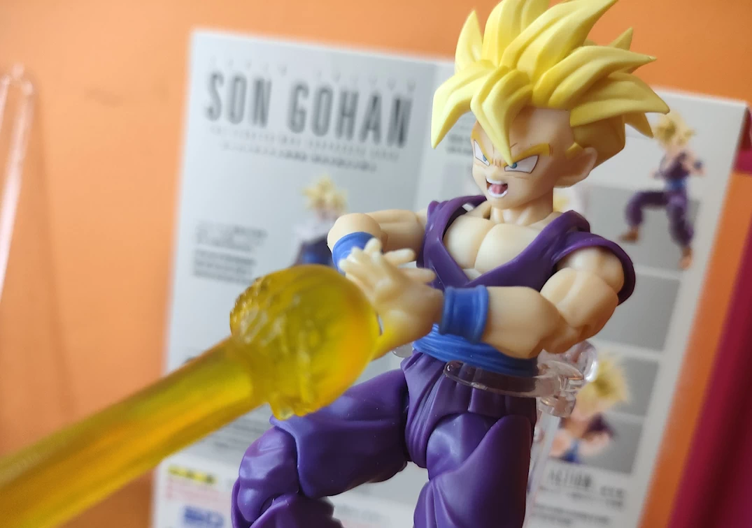 Foto posando del SHF de SSJ Gohan 'The fighter who surpassed Goku' 2024