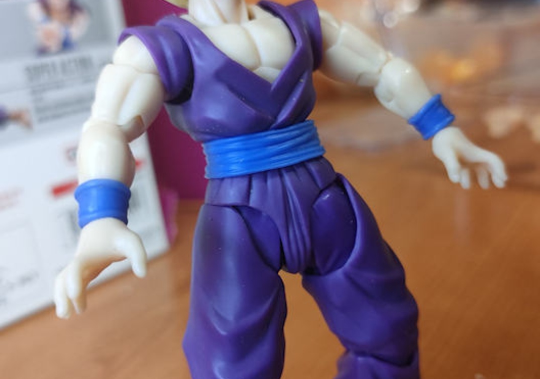 Foto posando del SHF de SSJ Gohan 'The fighter who surpassed Goku' 2024
