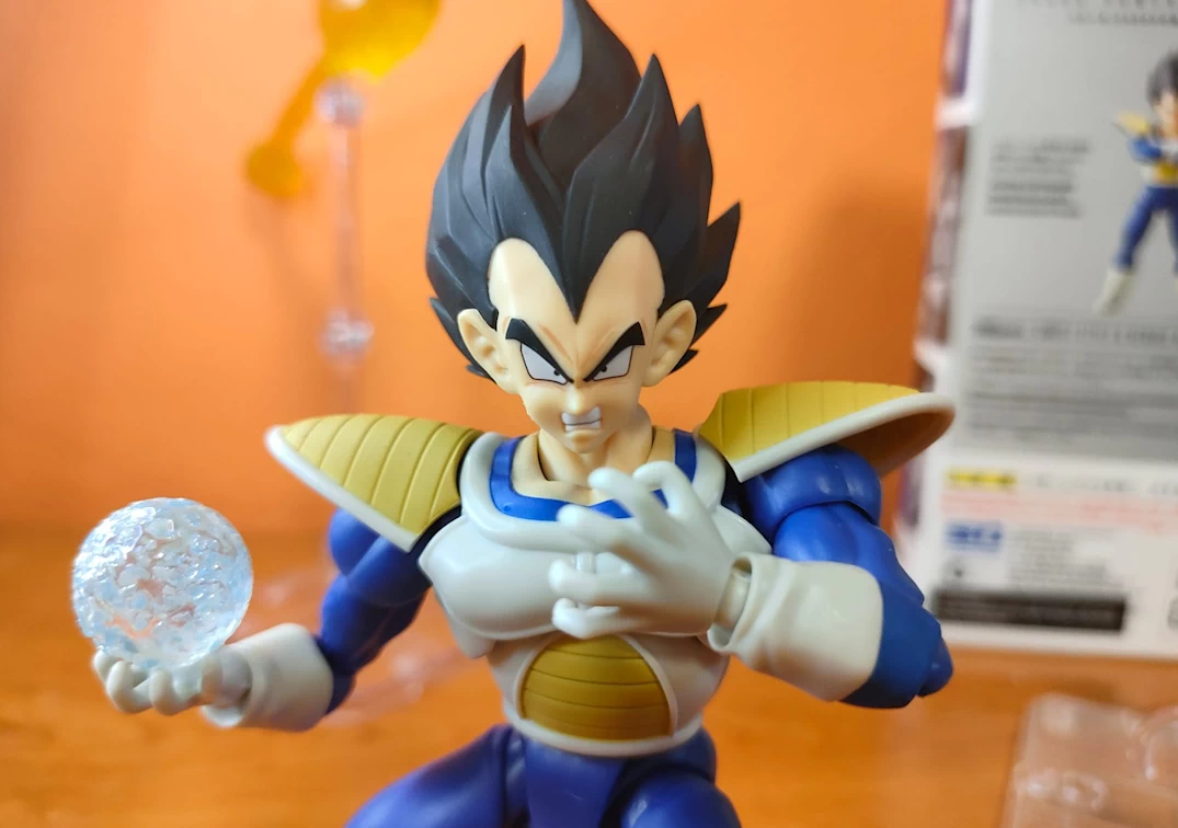 Foto posando del SHF de Vegeta ‘24000 Power level’ 2024