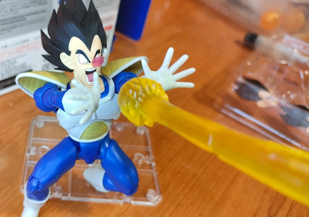Foto posando del SHF de Vegeta ‘24000 Power level’ 2024