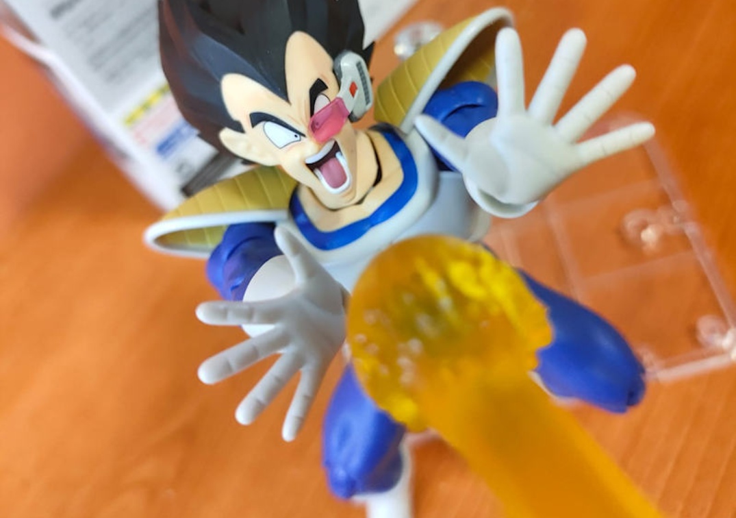 Foto posando del SHF de Vegeta ‘24000 Power level’ 2024