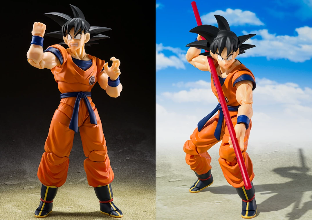 Son Goku & Son Gohan Kid & Kintoun - S.H. Figuarts - Exclusive Edition 2024 (2)