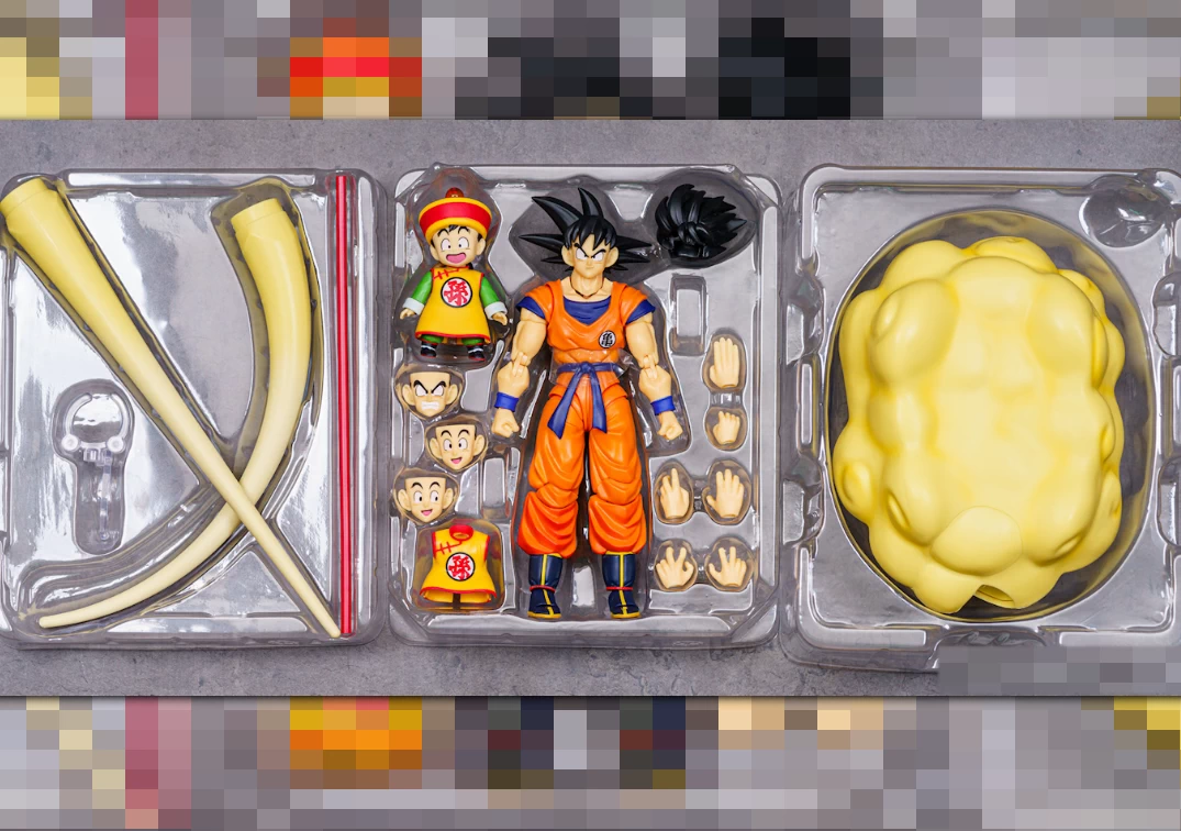 Son Goku & Son Gohan Kid & Kintoun - S.H. Figuarts - Exclusive Edition 2024 (5)