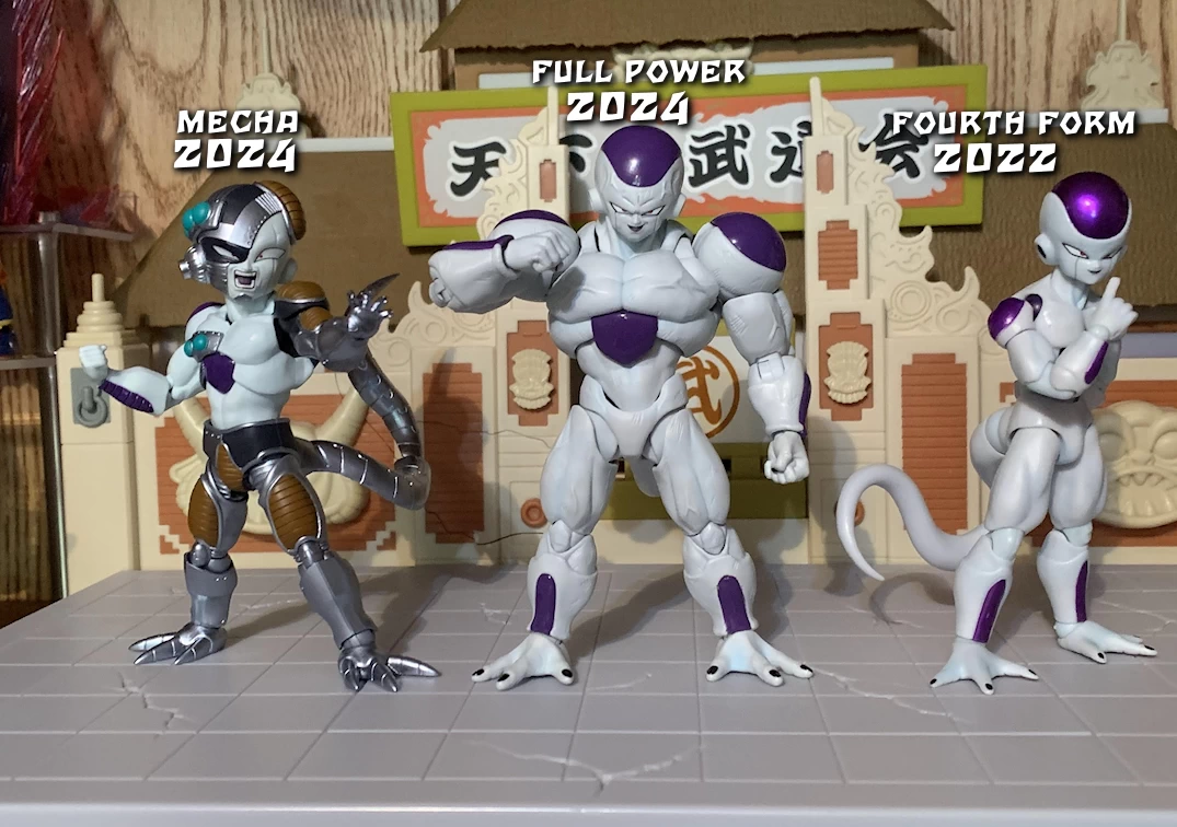 Comparación de los SHF de Frieza: Mecha, Full Power y Fourth Form