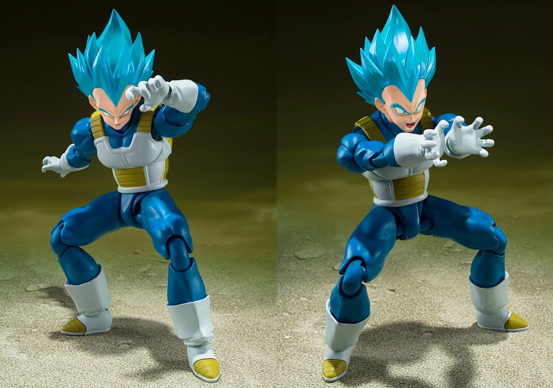 Fotos promocionales del SHF de Vegeta SSJ Blue ‘Unwavering Saiyan Pride’ 2024