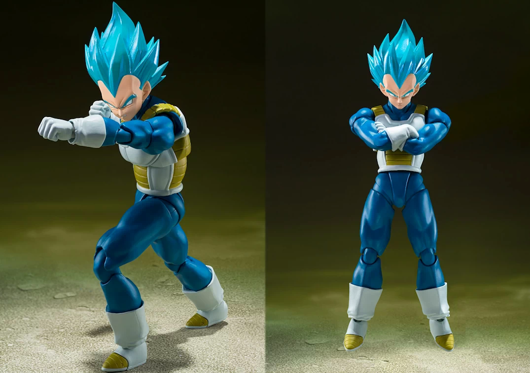 Fotos promocionales del SHF de Vegeta SSJ Blue ‘Unwavering Saiyan Pride’ 2024