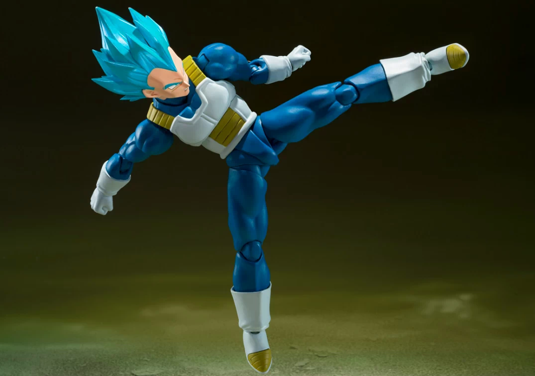 Foto promocional del SHF de Vegeta SSJ Blue ‘Unwavering Saiyan Pride’ 2024