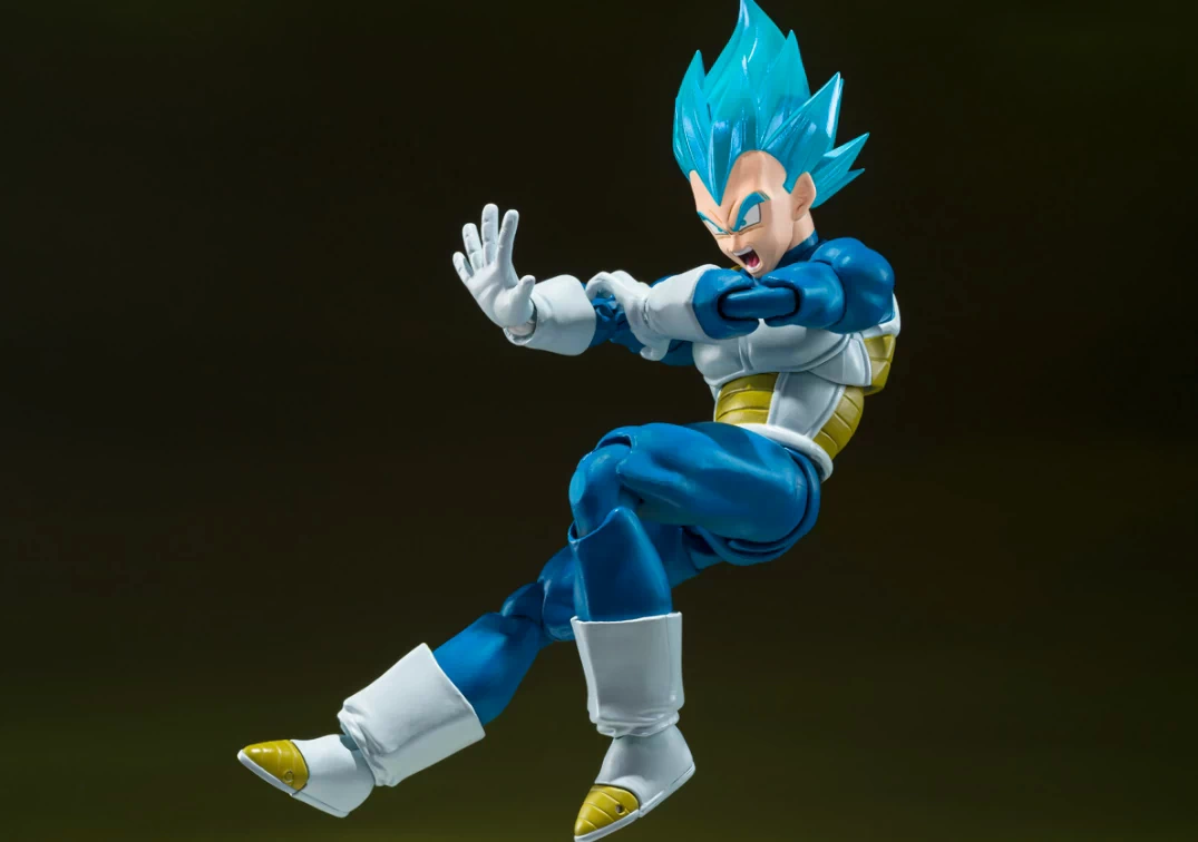 Foto promocional del SHF de Vegeta SSJ Blue ‘Unwavering Saiyan Pride’ 2024