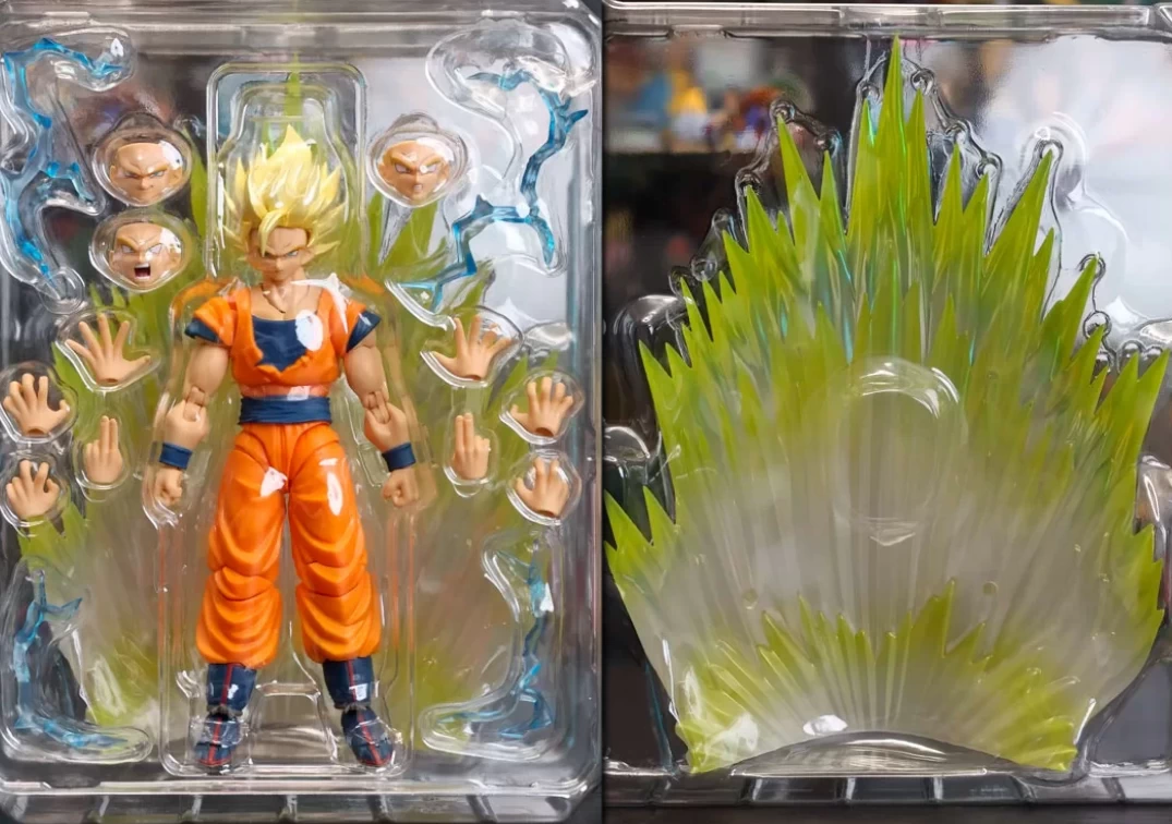 Accesorios del SHF de Super Saiyan 2 Son Goku 'Exclusive Tamashii Store' 2025