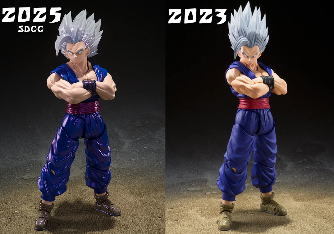 Comparando los SHF de Son Gohan (Beast) 'Exlusive Edition' 2025 y el Original de 2023