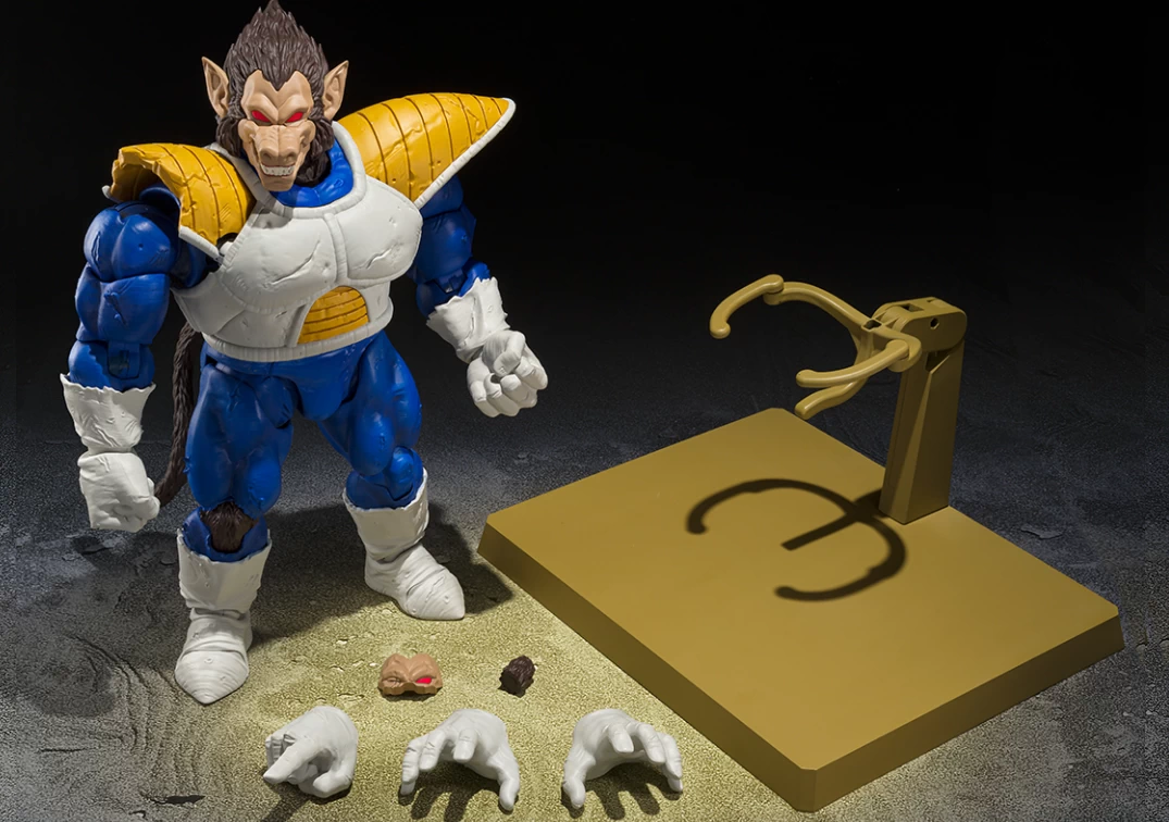 Foto promocional (Accesorios) del SHF de Great Ape Vegeta 'Exlusive Edition' 2025