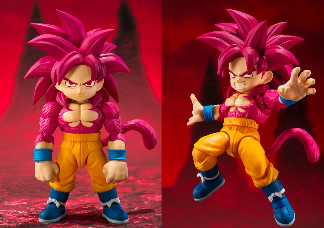 Super Saiyan 4 Son Goku mini Daima, SH FIguarts