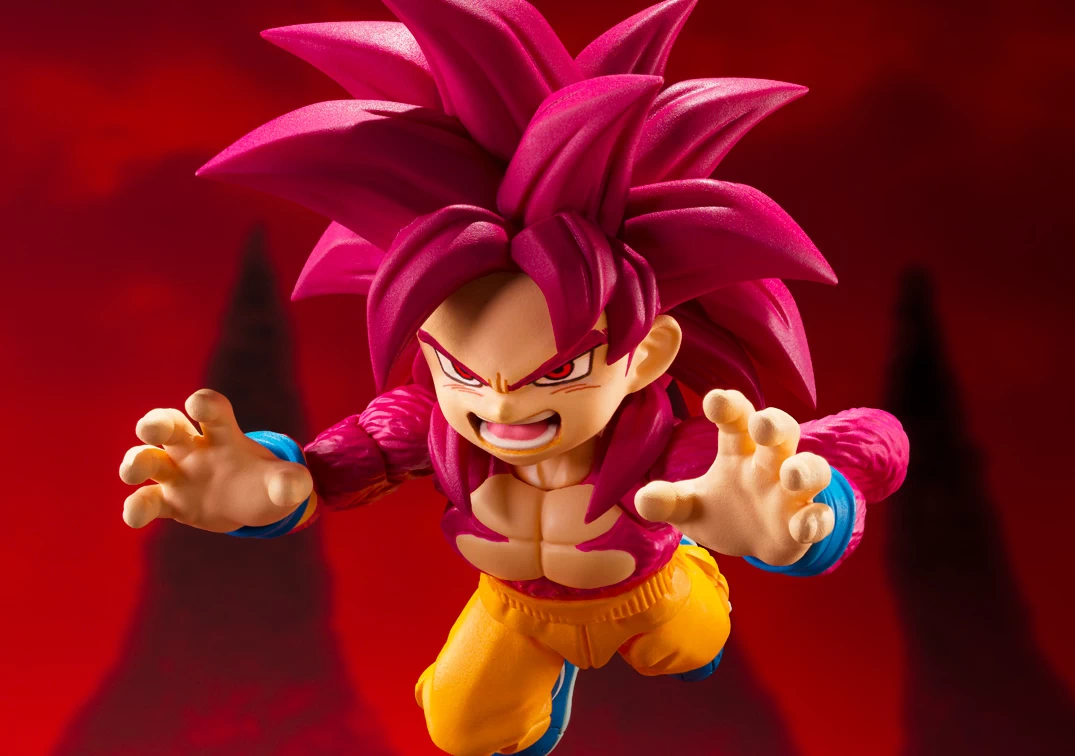 Super Saiyan 4 Son Goku mini Daima, SH FIguarts