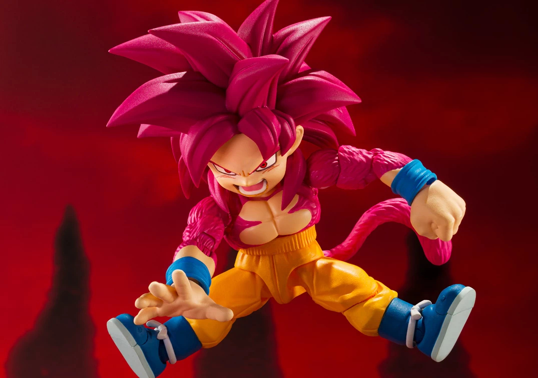 Super Saiyan 4 Son Goku mini Daima, SH FIguarts