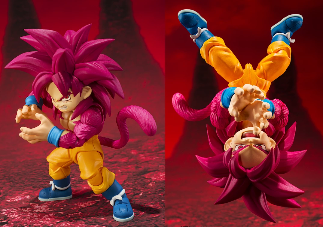 Super Saiyan 4 Son Goku mini Daima, SH FIguarts