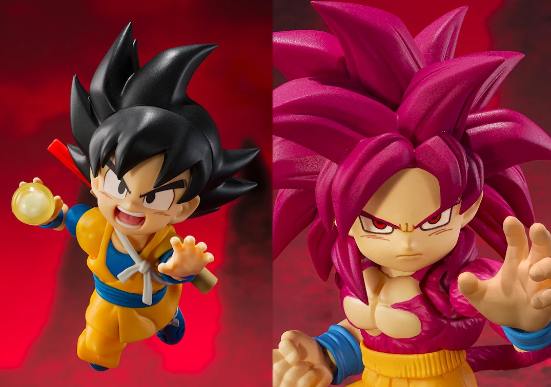 Super Saiyan 4 Son Goku mini Daima, SH FIguarts