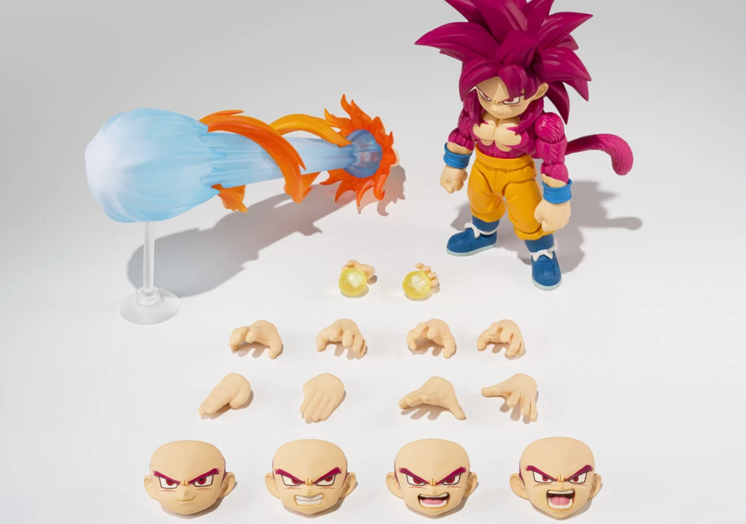 Super Saiyan 4 Son Goku mini Daima, SH FIguarts
