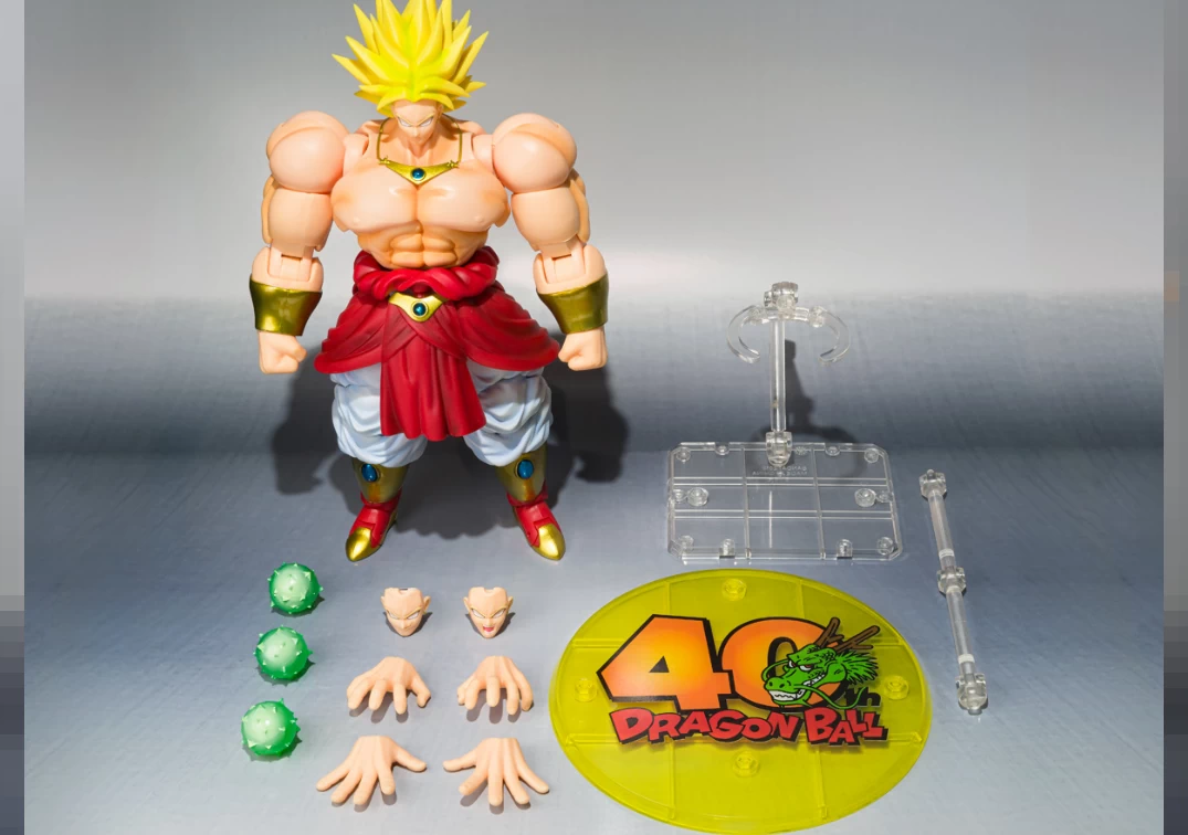 Foto promocional (Accesorios) del SHF de Broly -40th Anniversary Reissue Edition- 2025