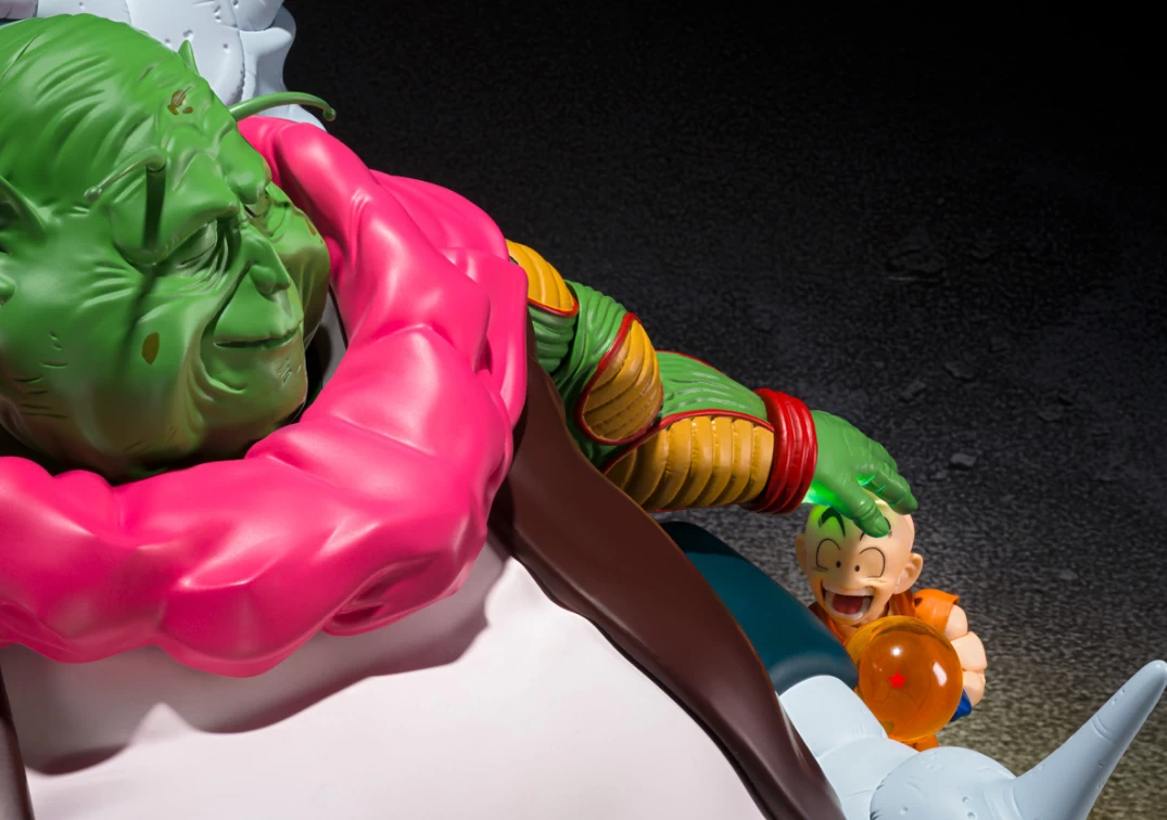 Foto promocional del SHF de Saichoro 2026 junto a Krillin