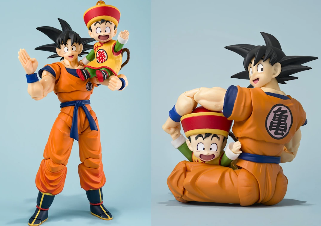 Promocionales del SHF de Son Goku & Son Gohan -kid- & Kintoun - 2026