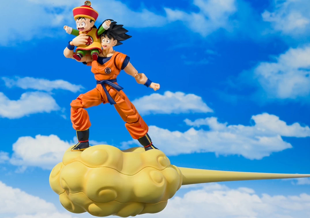 Promocionales del SHF de Son Goku & Son Gohan -kid- & Kintoun - 2026