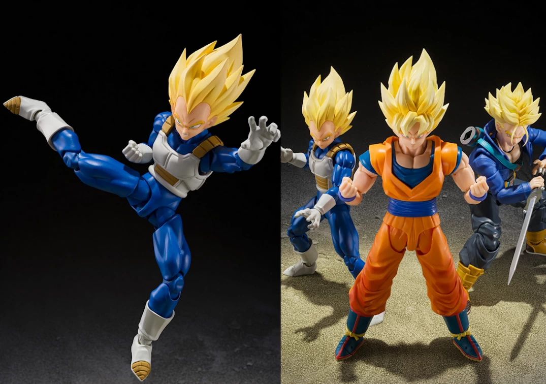 Fotos promocionales del SHF de Super Saiyan Vegeta (Dangerous Pride) 2026