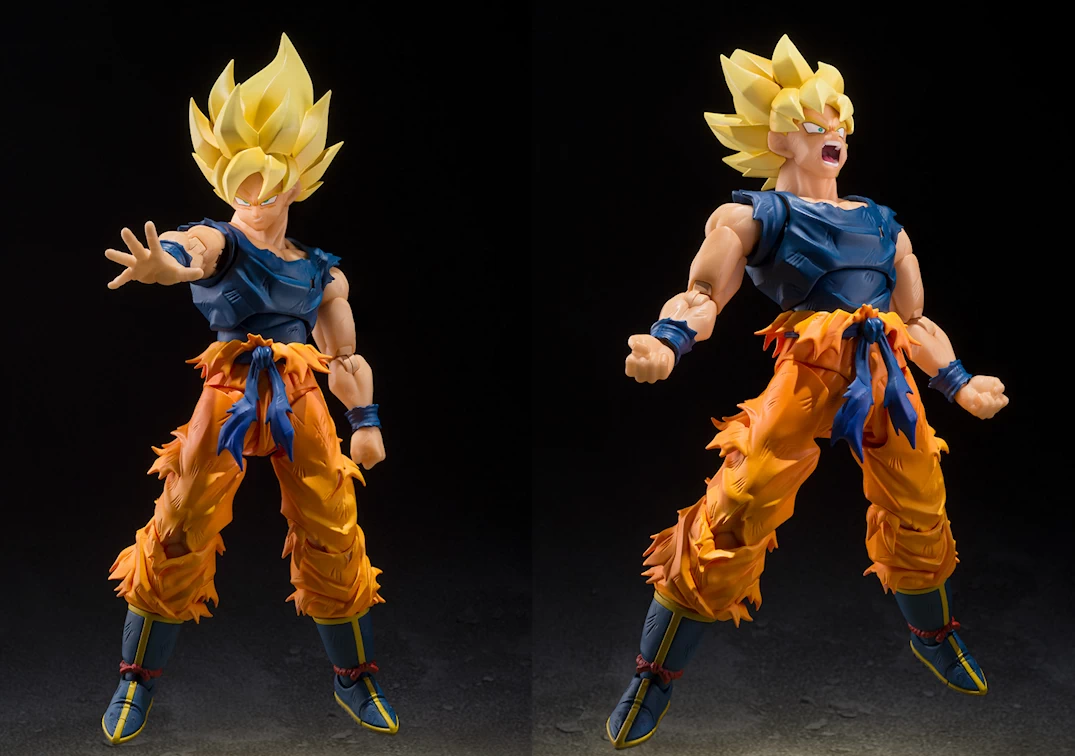 Promocionales del SHF de Super Saiyan Son Goku (Warrior of Rage) 2026