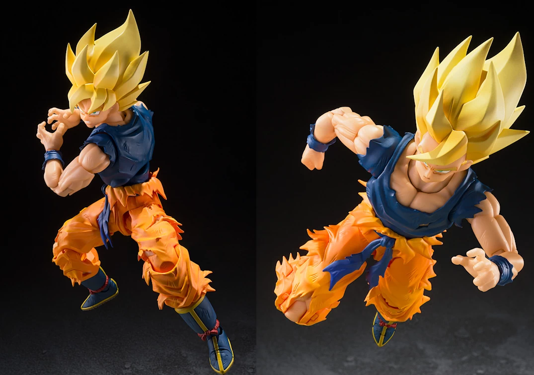 Promocionales del SHF de Super Saiyan Son Goku (Warrior of Rage) 2026