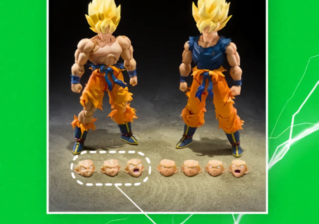 Promocional del SHF de Super Saiyan Son Goku (Warrior of Rage) 2026