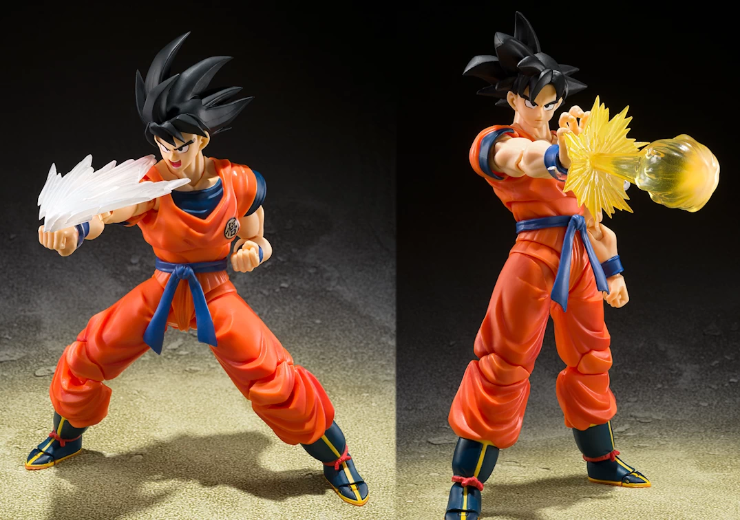 Fotos promocionales del SHF de Son Goku's Effect Part Set 2023