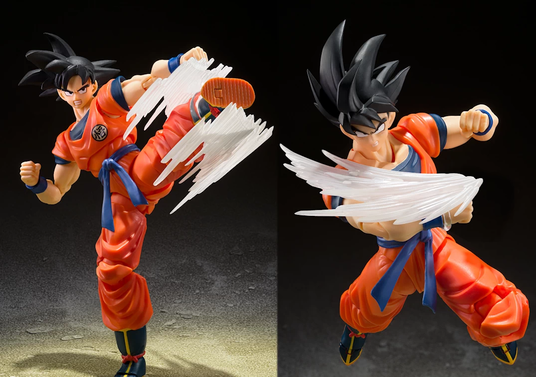 Fotos promocionales del SHF de Son Goku's Effect Part Set 2023