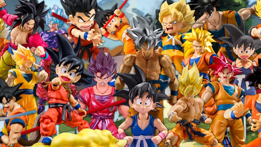 Figuras SHF de Son Goku